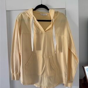 Yellow Hoodie Sweater